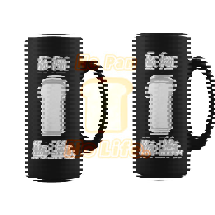 No Pan No Life ノー パン ノーライフ ご飯タイム【変なデザイン屋さん】面白い言葉 コーヒーマグ