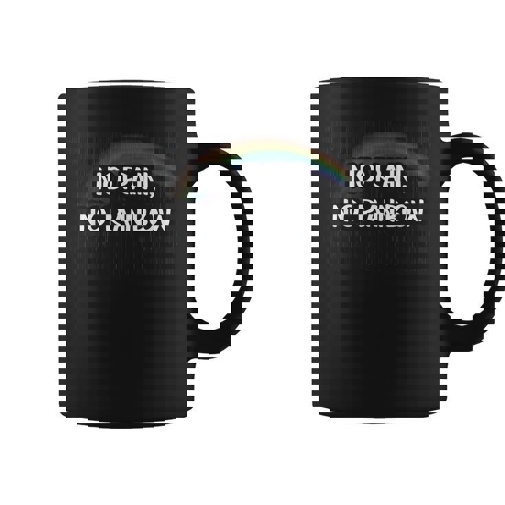 No Rain No Rainbow コーヒーマグ