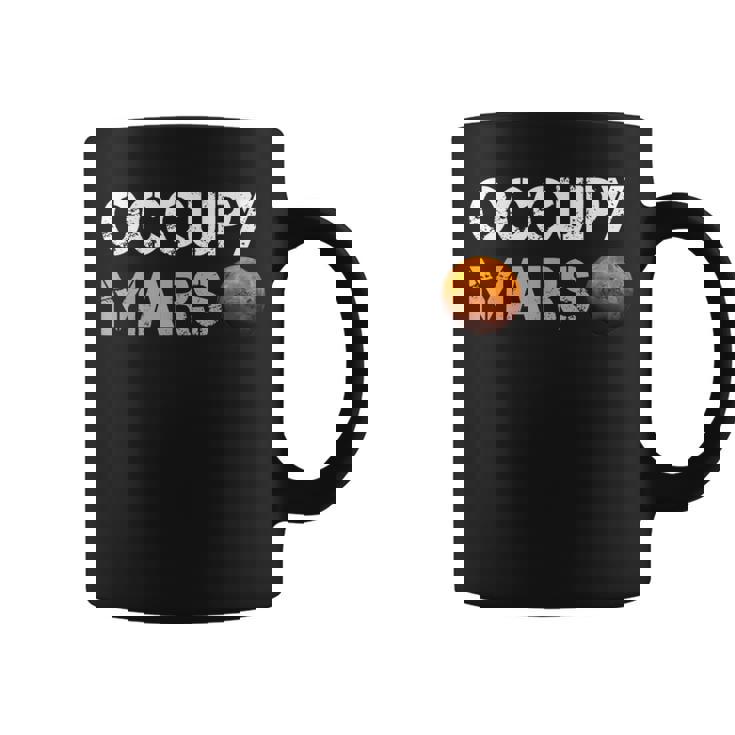 Occupy Mars シャツ コーヒーマグ