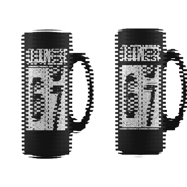 Oldometer 67 67歳の誕生日ギフトシャツ コーヒーマグ