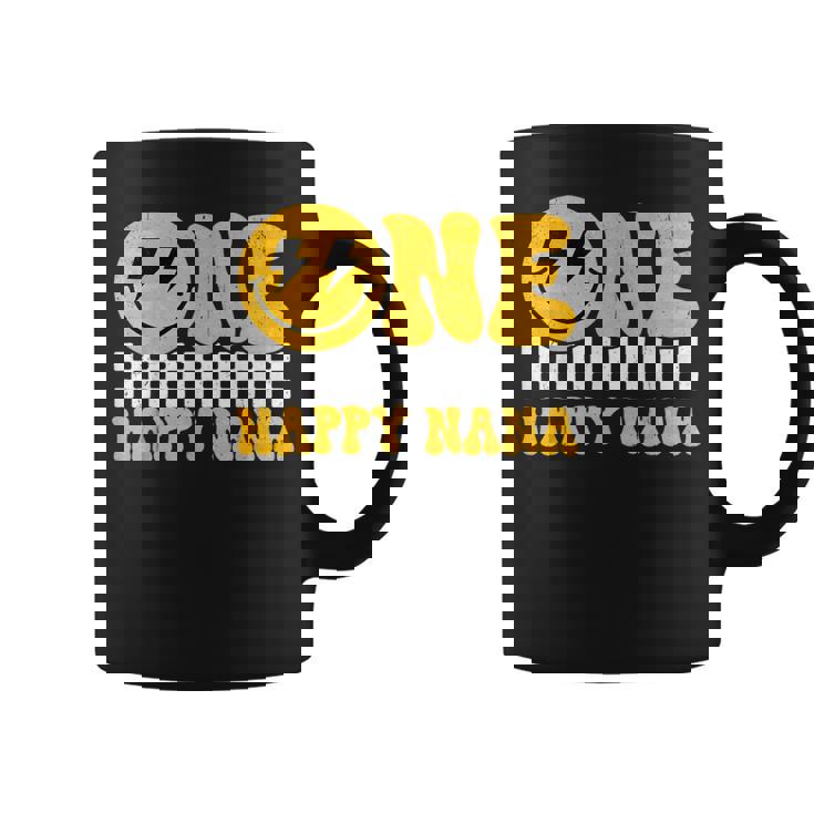 One Happy Nana 1歳の誕生日 グルーヴィースマイル 1歳 男 コーヒーマグ