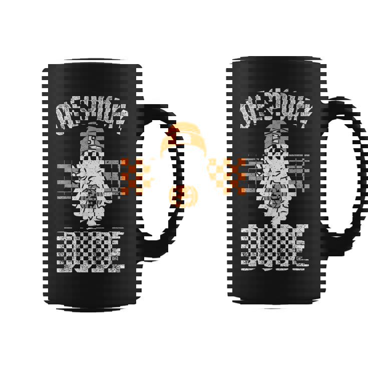 Onepooky Dude Ghost Dude ハロウィン コーヒーマグ