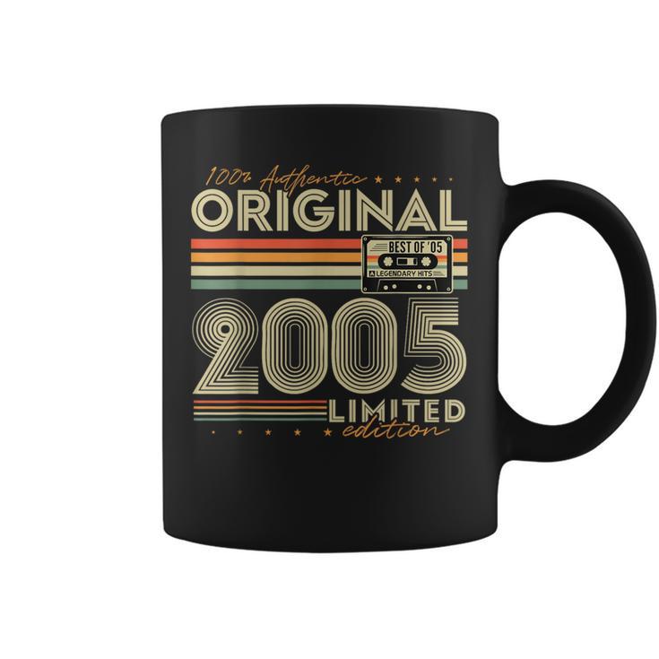 Original 2005Intage Regalo 20º Cumpleaños Hombre Taza de café