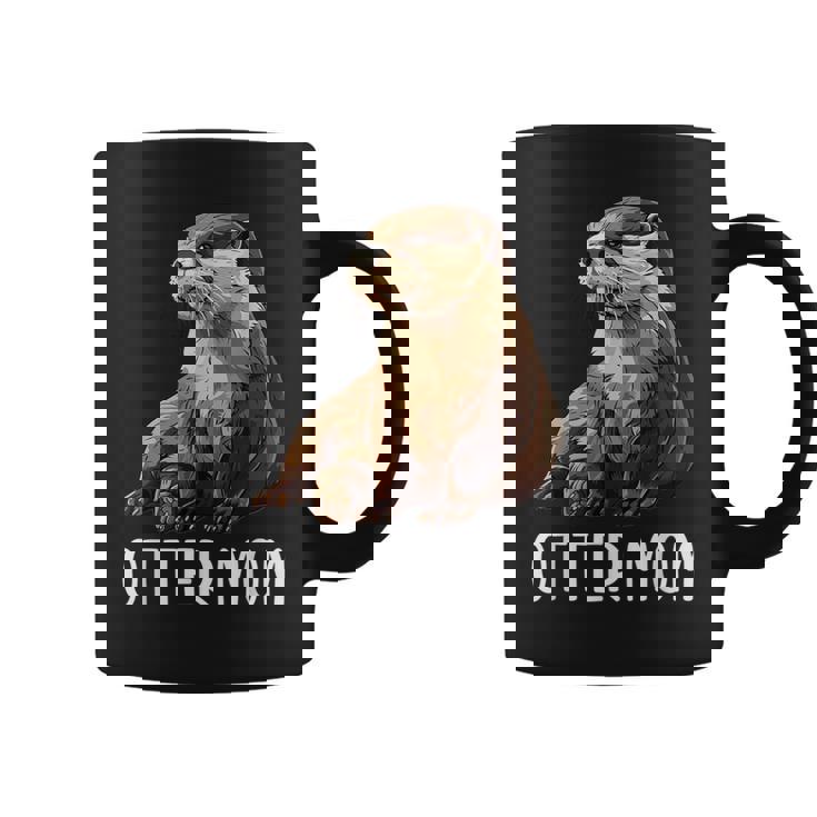 Otter Mom Animals Lover Mama Mother's Day Coffee Mug