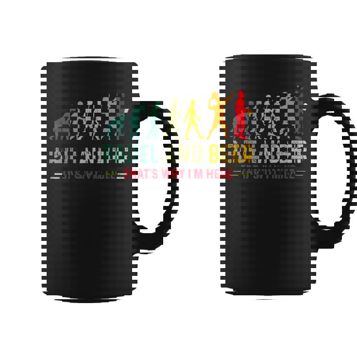 Padel Y Cerveza Evolución Divertida Para Amantes Del Pádel Taza de café