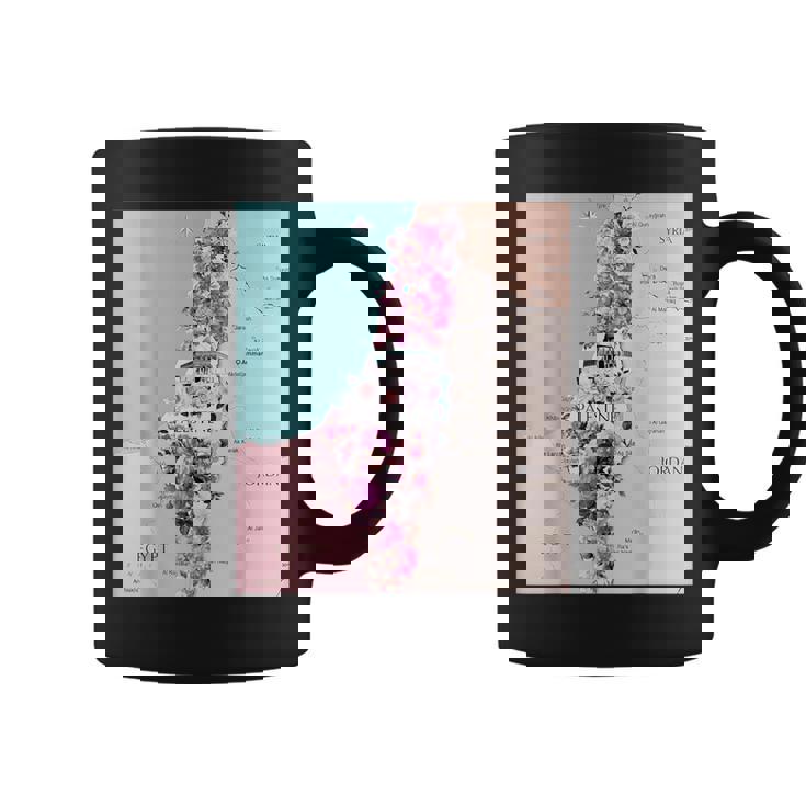 Palestine Map Palestinians Map コーヒーマグ