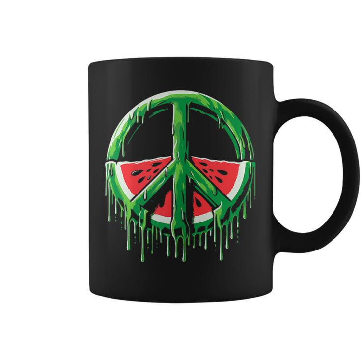 Palestine Watermelon Palestine Peace Watermelon Palestine Taza de café