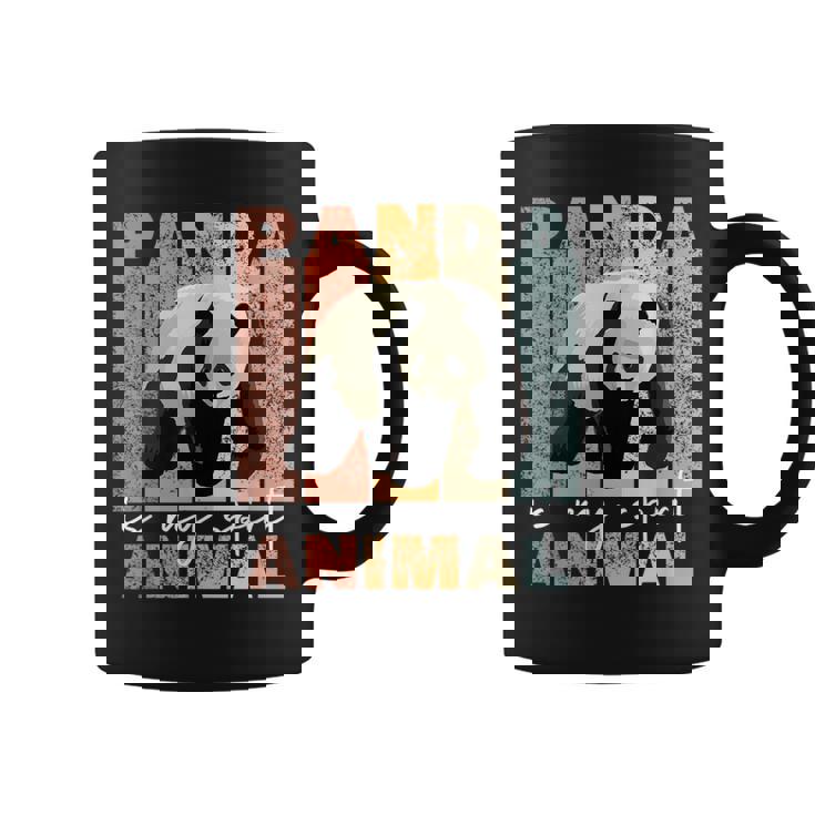 Panda Is Mypirit Animal かわいいパンダヴィンテージパンダ コーヒーマグ