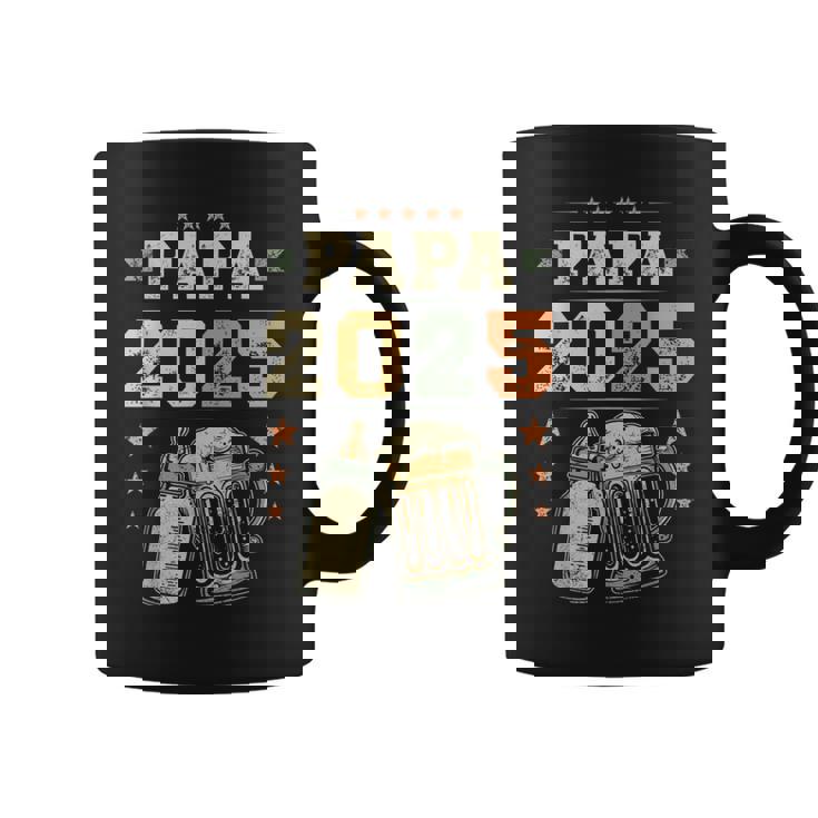 Papa 2025 年生 新しいパパ 若いパパ 初めてのパパ コーヒーマグ