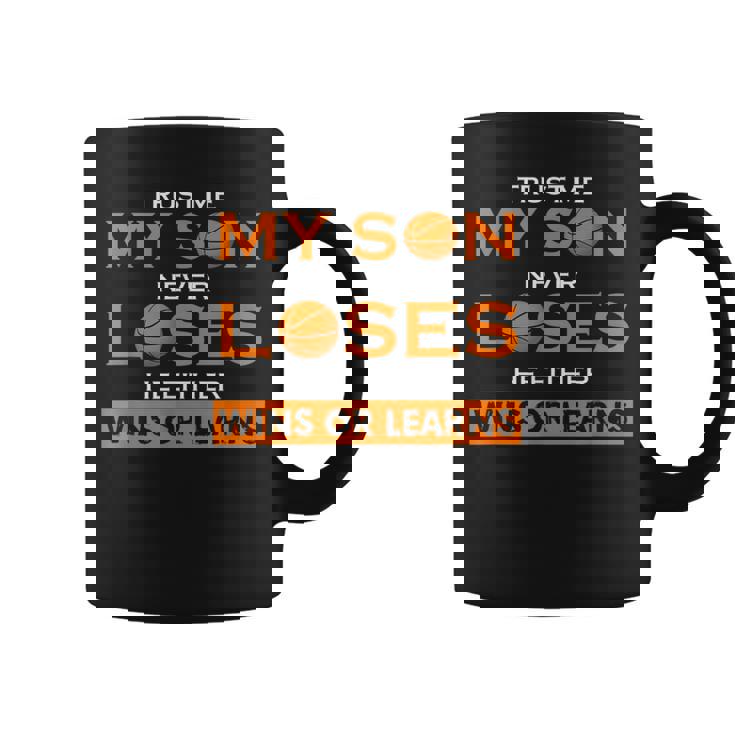 Papà Di Pallacanestro Mio Figlio Non Perde Mai Tazze