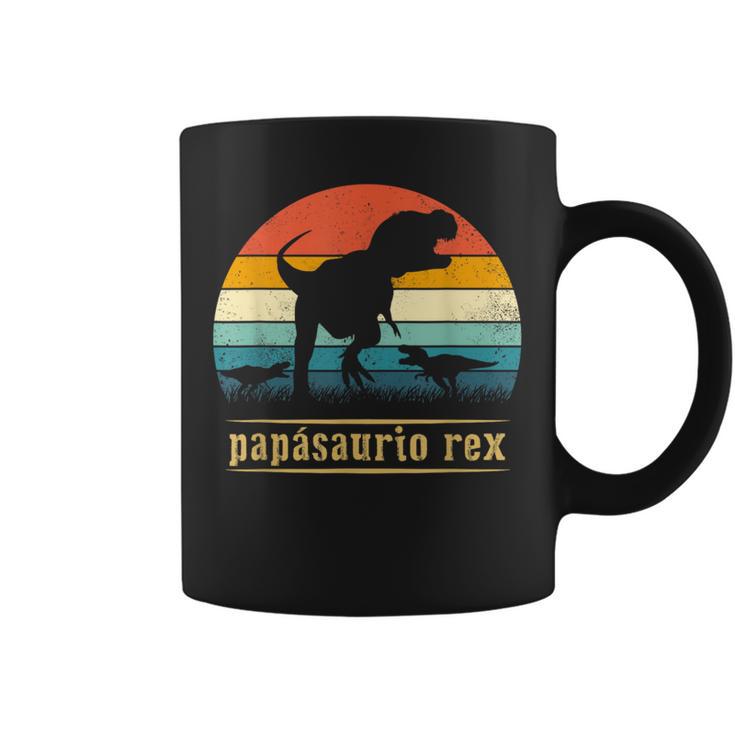 Papá-Saurio Rex Divertido Dinosaurio Día Del Padre Regalo Taza de café