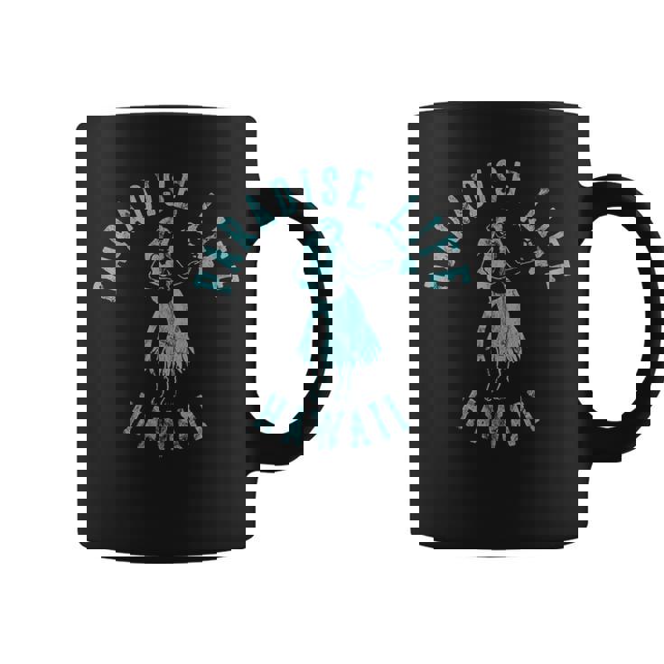 Paradise Life ハワイアロハフラガール ヴィンテージスタイル コーヒーマグ