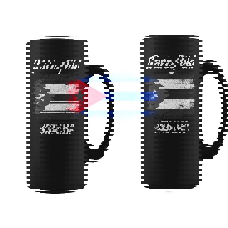 Patria Yidaos Cuba Bandera Gratis Cuba Taza de café