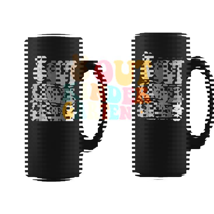 Peace Out 幼稚園 卒業 ピースアウト 幼稚園 コーヒーマグ