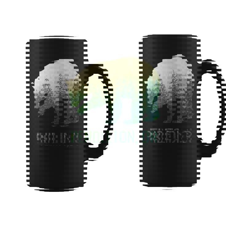 Pendleton Beartate Of Oregon Pacific Nw 野生動物 コーヒーマグ