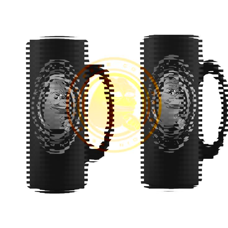 Pepe コイン 暗号通貨 Pepe デジタルミーム トレーダー トークン コーヒーマグ