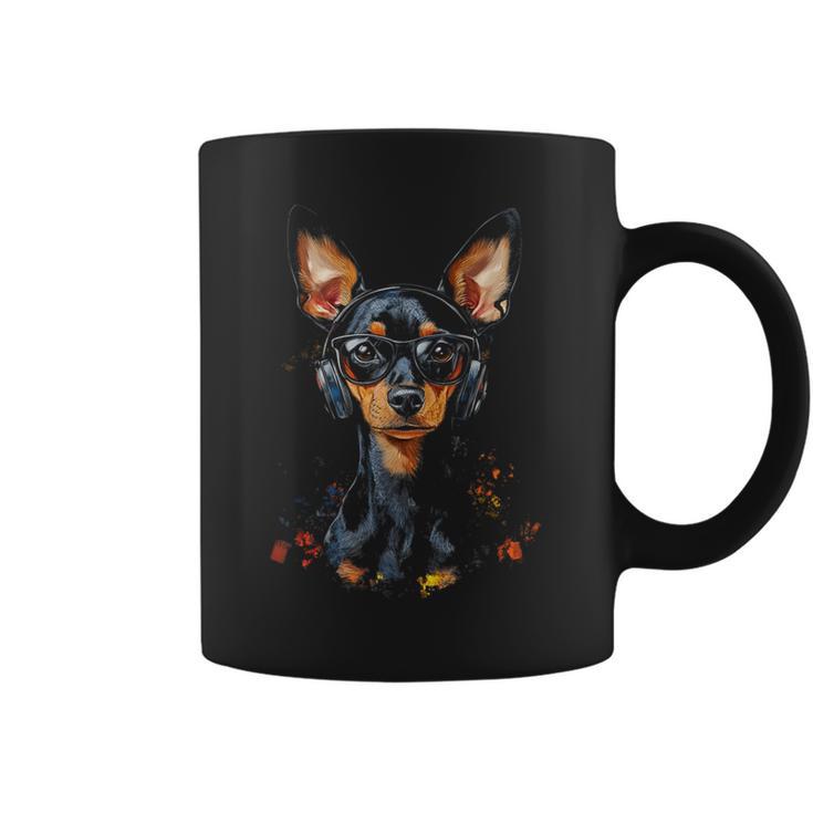 Pinscher Pinscher In Miniatura Motivo Tazze