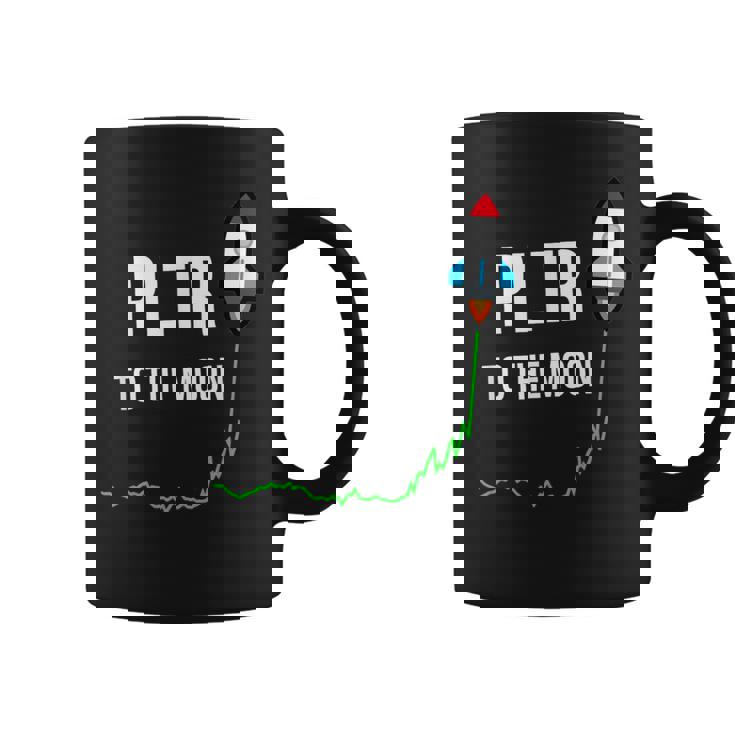 Pltr To The Moontock Ticker Wsb 面白いミーム コーヒーマグ
