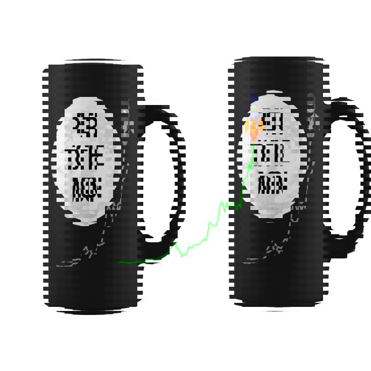 Pltr トゥザムーン株式ティッカー Wsb 面白いミーム コーヒーマグ