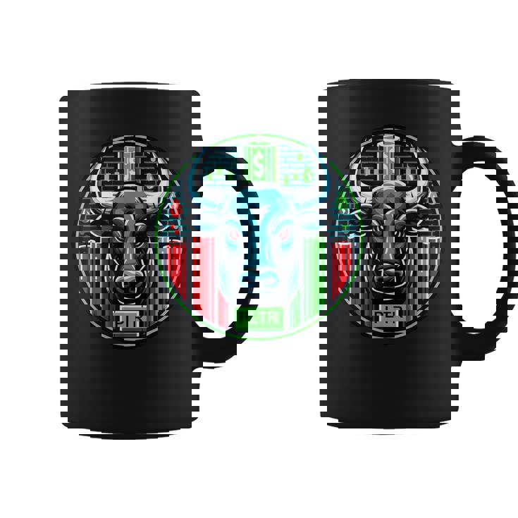 Pltr株式市場ティッカー コーヒーマグ