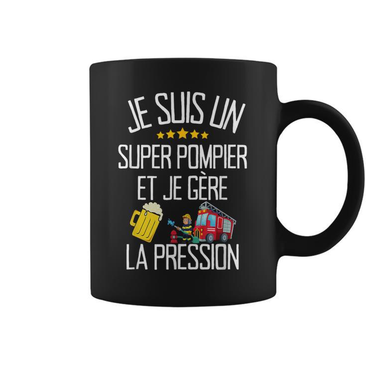 Tasse Pompier Trendation - "Les Bonnes Filles Vont Au Ciel" - Céramique, Neutre