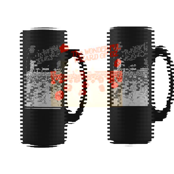 Poppy Field Tin Man ライオン かかし トト ドロシー オズの魔法使い コーヒーマグ