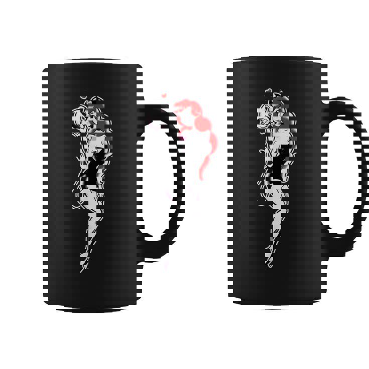 Pretty Girl Devil ピンナップガール トラディショナルフラッシュ コーヒーマグ