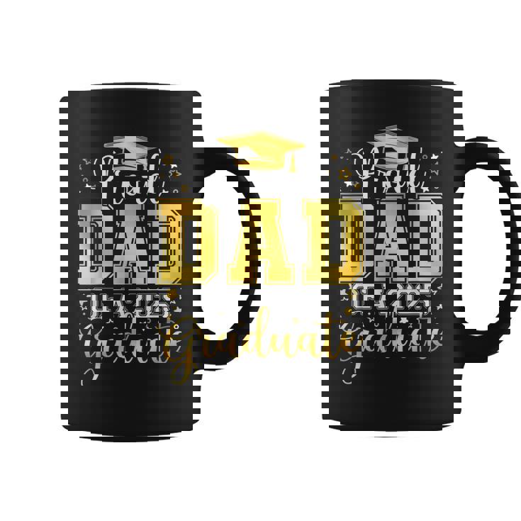 Proud Dad Of A 2025 Graduate Class Senior Graduation Coffee Mug