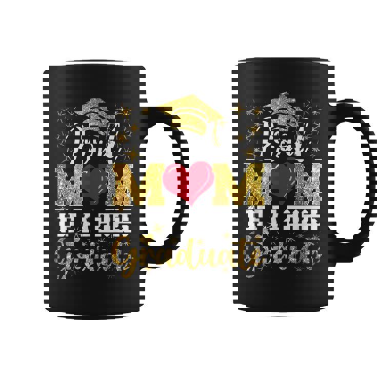 Proud Mom Of A Class Of 2025 Graduate 2025 Senior Mom Coffee Mug
