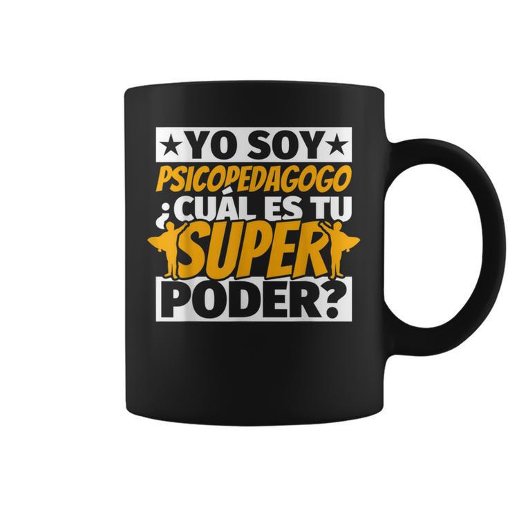 Psicopedagogo Regalos Divertidos Taza de café