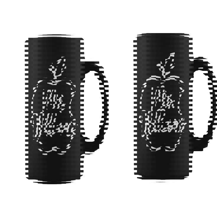 Ptg 彫刻 アップル デザイン 先生 ミセス・ウィリアムズ コーヒーマグ