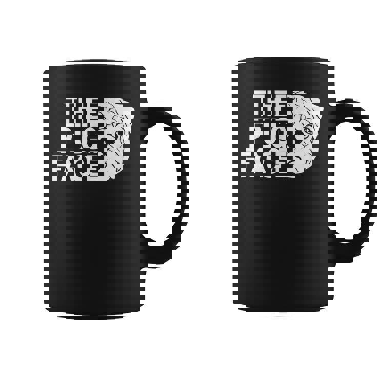 The Pug Face コーヒーマグ