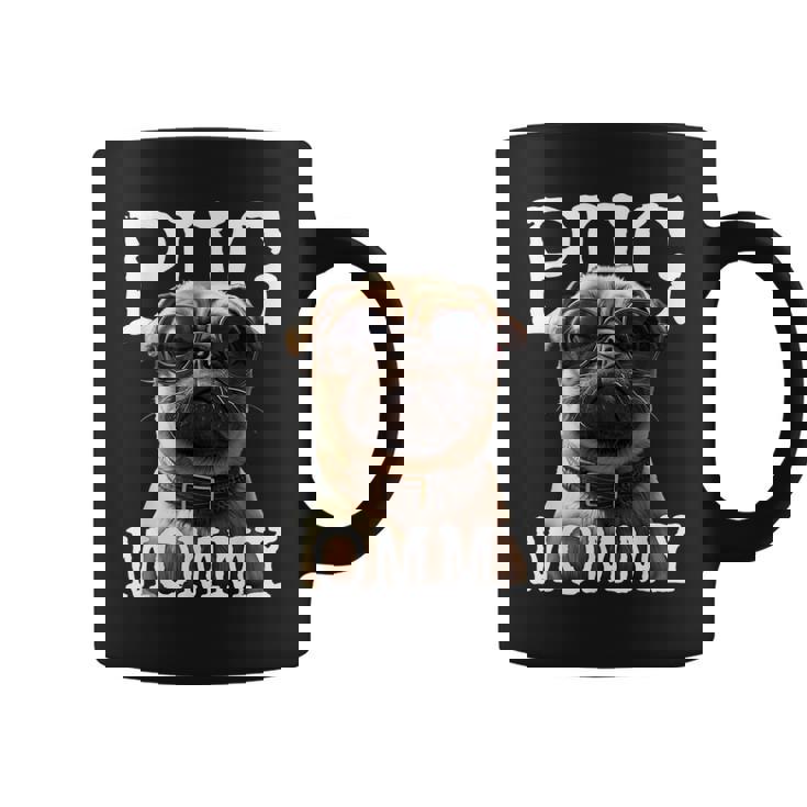 Pug Mommyパグ・マミー パグ・マム 犬のママ 母の日 パグ・ママ コーヒーマグ