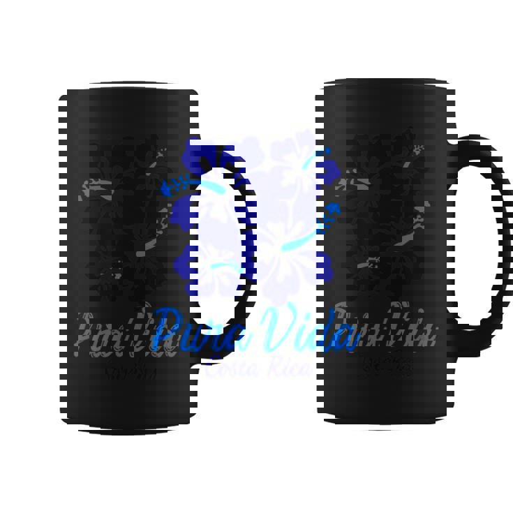 Puraida コスタリカ ブルー ハイビスカス コーヒーマグ