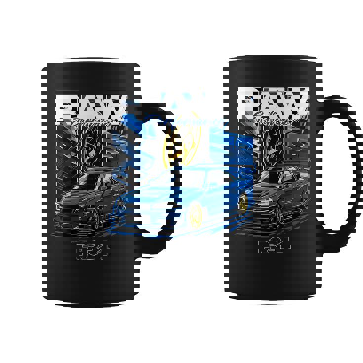 R34車 国産高性能車 ドリフトカー Gtr R34 コーヒーマグ