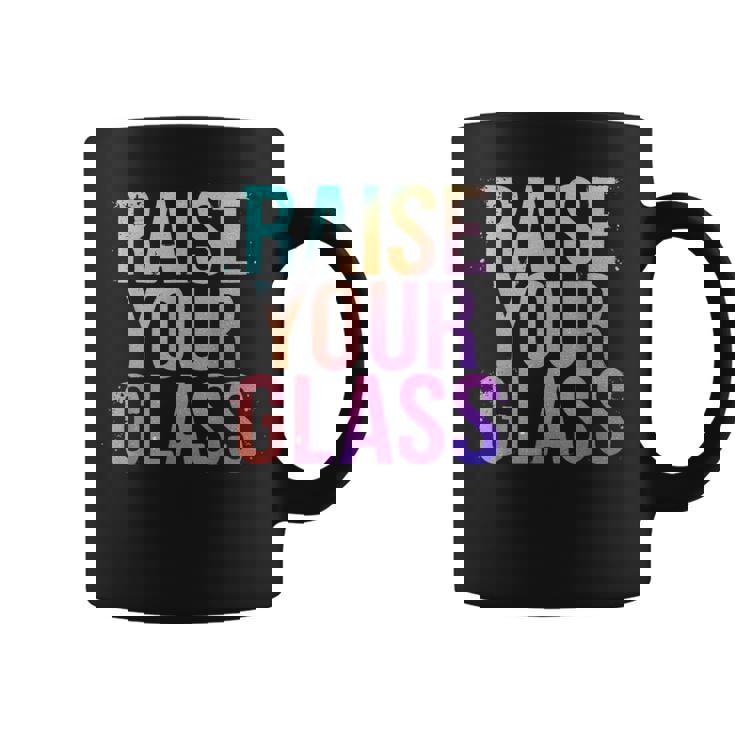 Raise Your Glass Pink Cheers Party コーヒーマグ