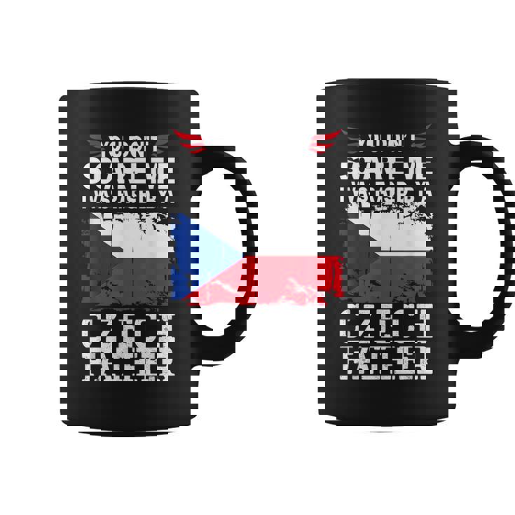 Raised By A Czech Father Father's Day Czech Republic Flag コーヒーマグ