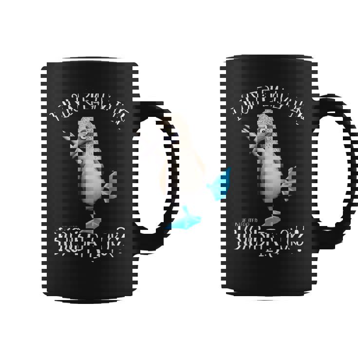 Really Like Blue Feet Boobies アオアシカツオドリのユーモア コーヒーマグ