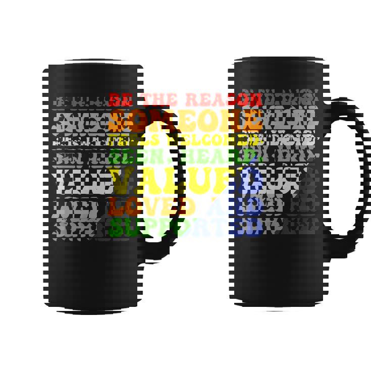 Be The Reason 誰かが歓迎されていると感じる コーヒーマグ