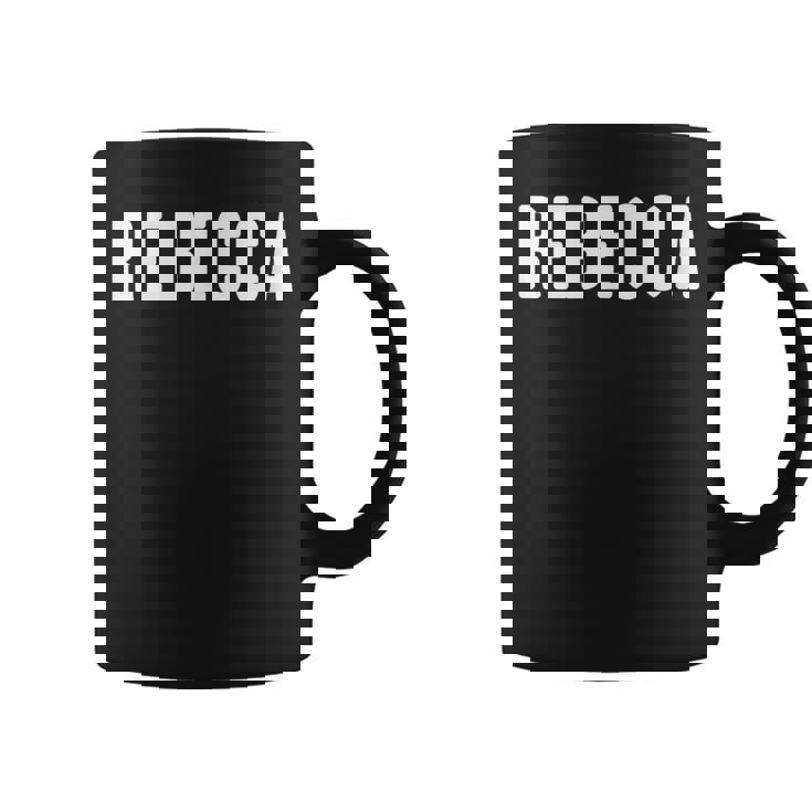 Rebecca アイデア ファーストネーム レベッカ コーヒーマグ