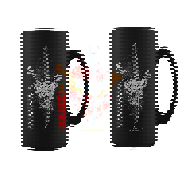 Redpider Lily And Japanese Anime Retro Oniamurai Mask コーヒーマグ