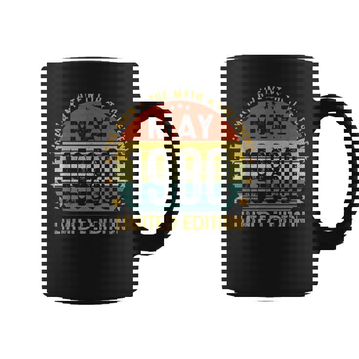 Regalo 45 Años Hombre Original Mayo 1980 45 Cumpleaños Taza de café