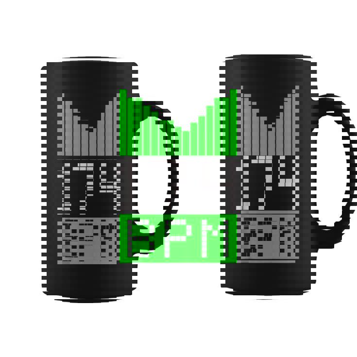 Regalo De Dj Dnb Jungle Party Raver De Drum & Bass 174 Bpm In Mangas Taza de café