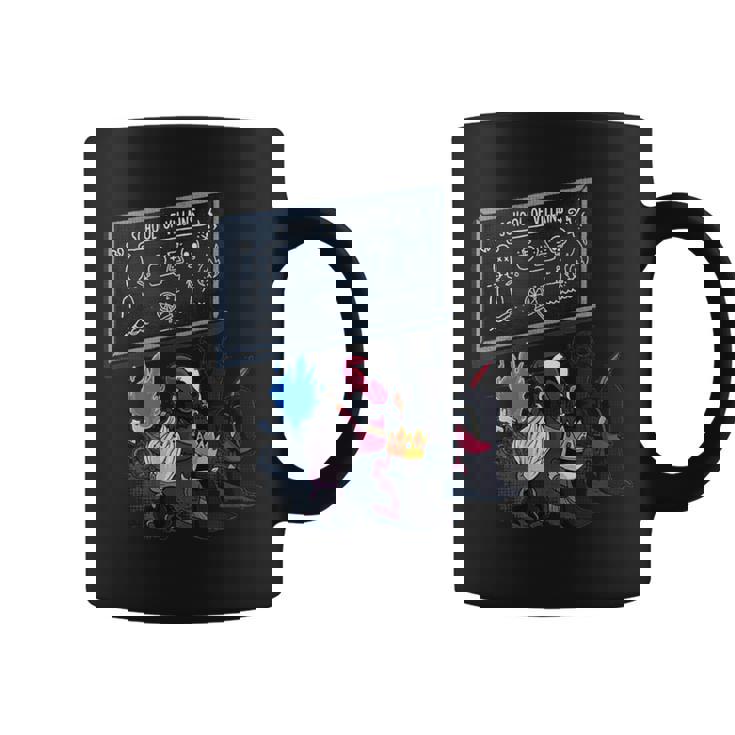 Regalo Divertido De Personajes De La Películachool Ofillains Taza de café