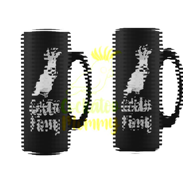 Retro Cockatoo Mother Mom Cockatoo Mommy Cockatiel コーヒーマグ