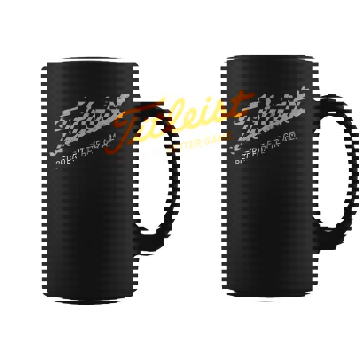 Retro Titleis-T Better Fit Better Game Golfing Golfer Golf Coffee Mug
