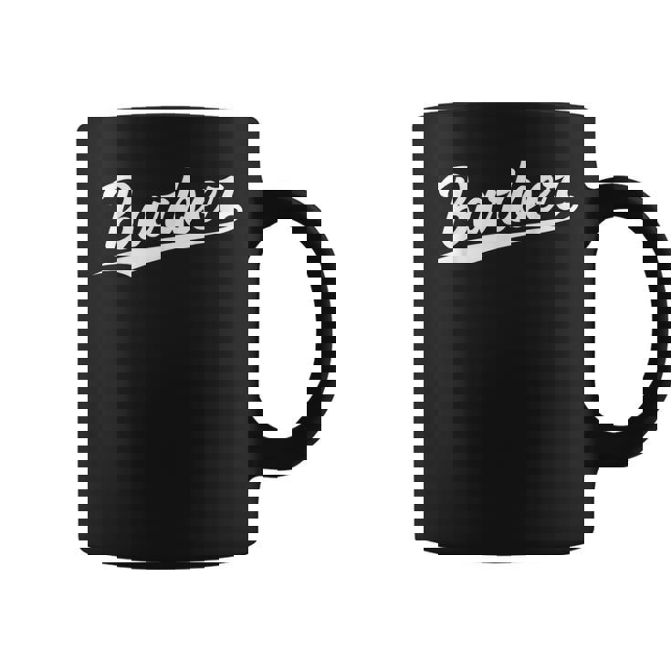 Retrowoosh Job Title Barber コーヒーマグ