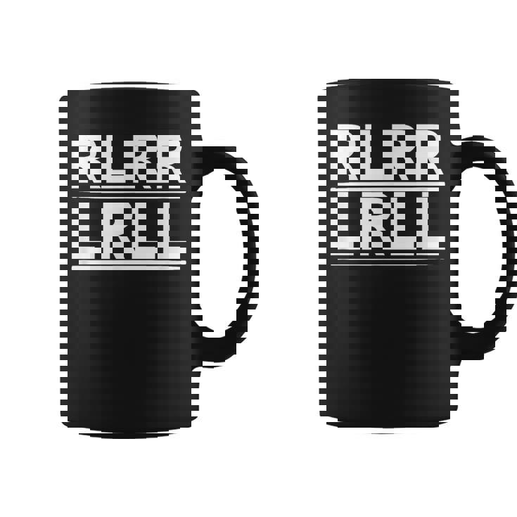 Rlrr Lrll ドラマー パラディドル ミュージシャン Rlrlrll コーヒーマグ