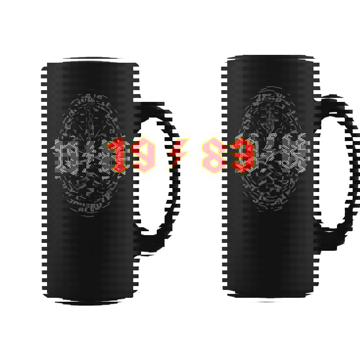 Rock'n'roll 1983 Higholtage Rétro Musique Anniversaire Tasse