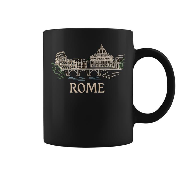 Rome City Italy Gladiators Roman Roma Rome Coffee Mug
